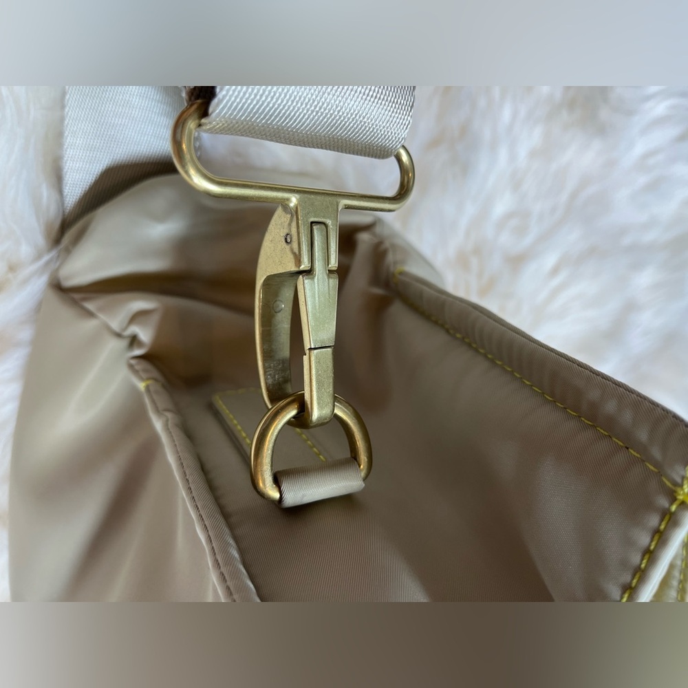Sperry Top Sider Nylon Canvas Top Handle Tote Detachable Adjustable Wide Strap - Picture 11 of 14